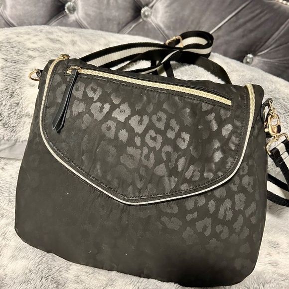 Stella & Dot Lady Boss handbag animal print - Picture 3 of 6